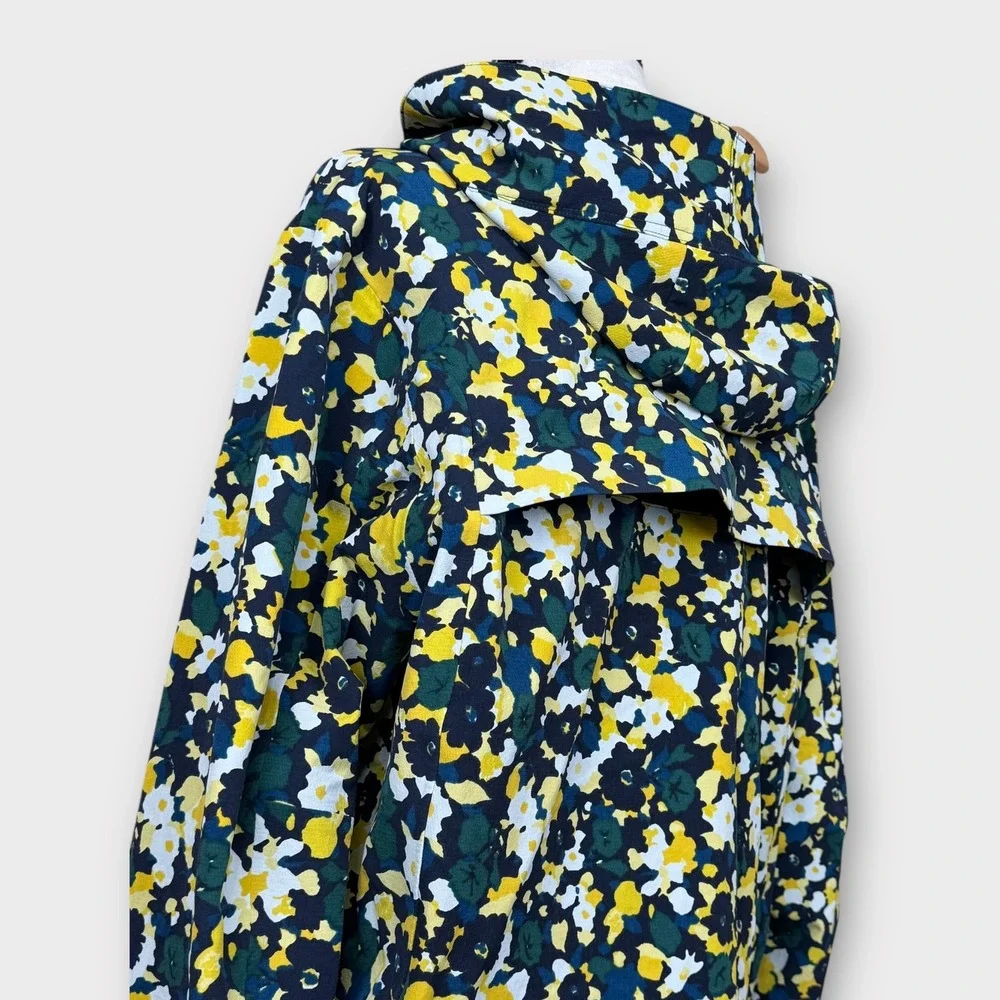 Outdoor Voices RecTrek Mineral Bloom Full Zip Hooded‎ Jacket Athletic Womens S